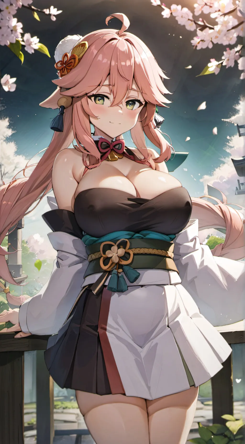 ai character: poofy background