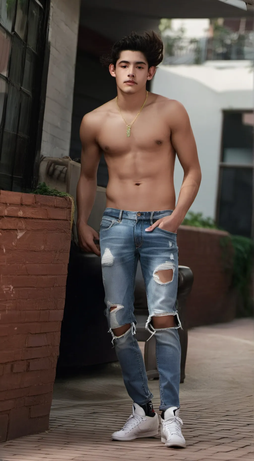 ai character: Jordan  background