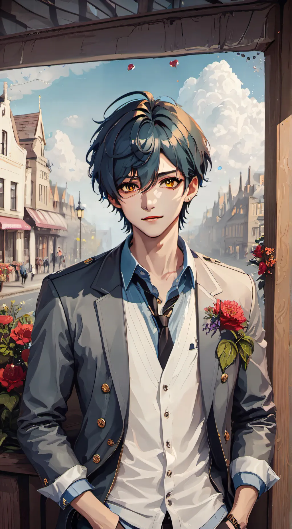 ai character: max background