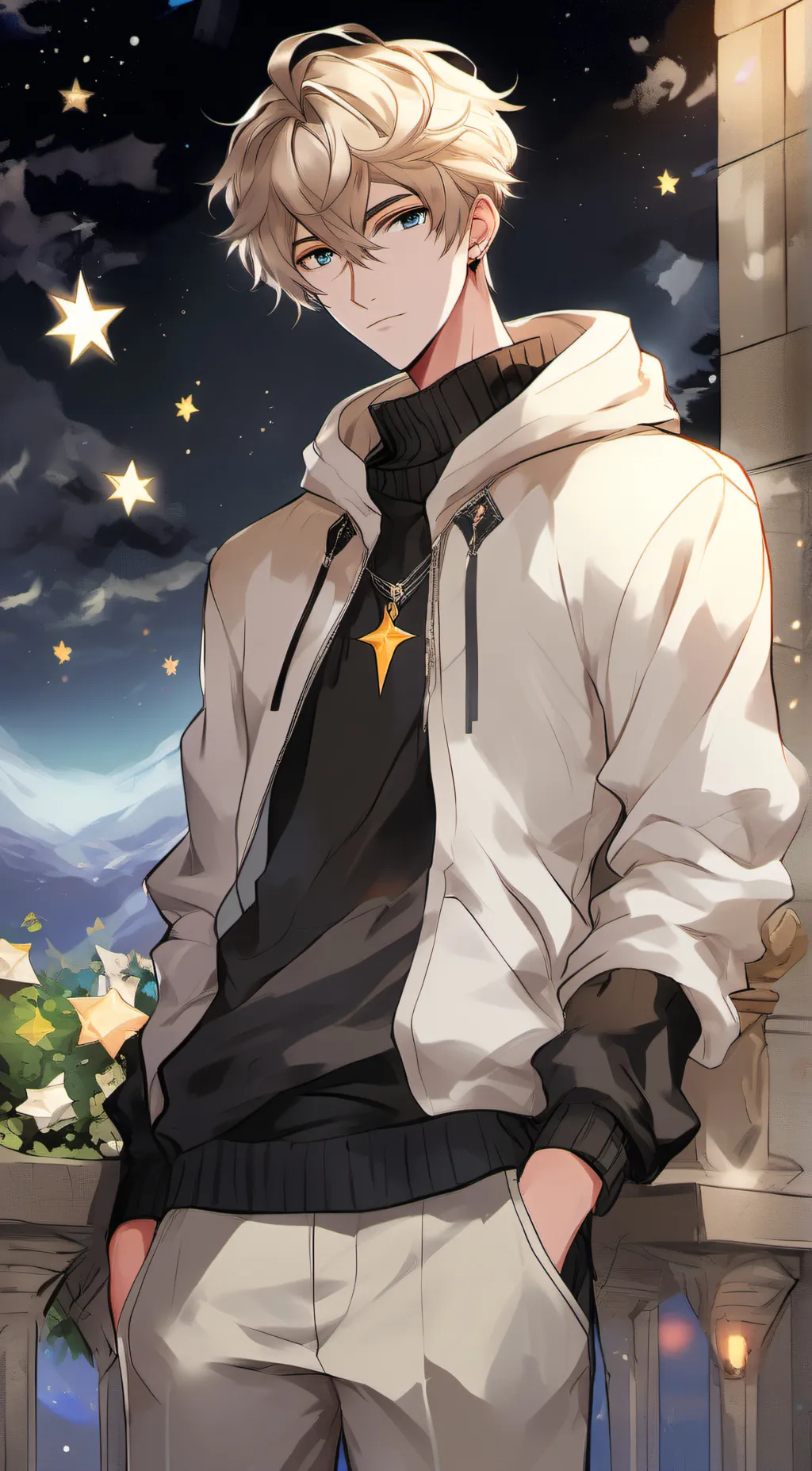 ai character: Marist  background