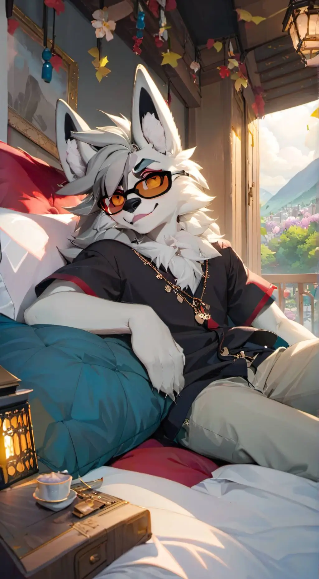 ai character: Boyfriend  background