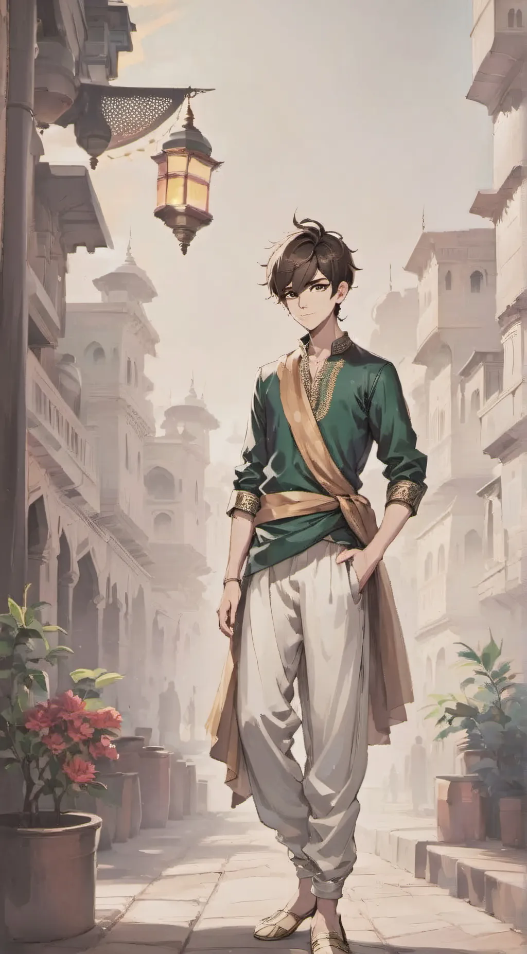 ai character: Daevin background