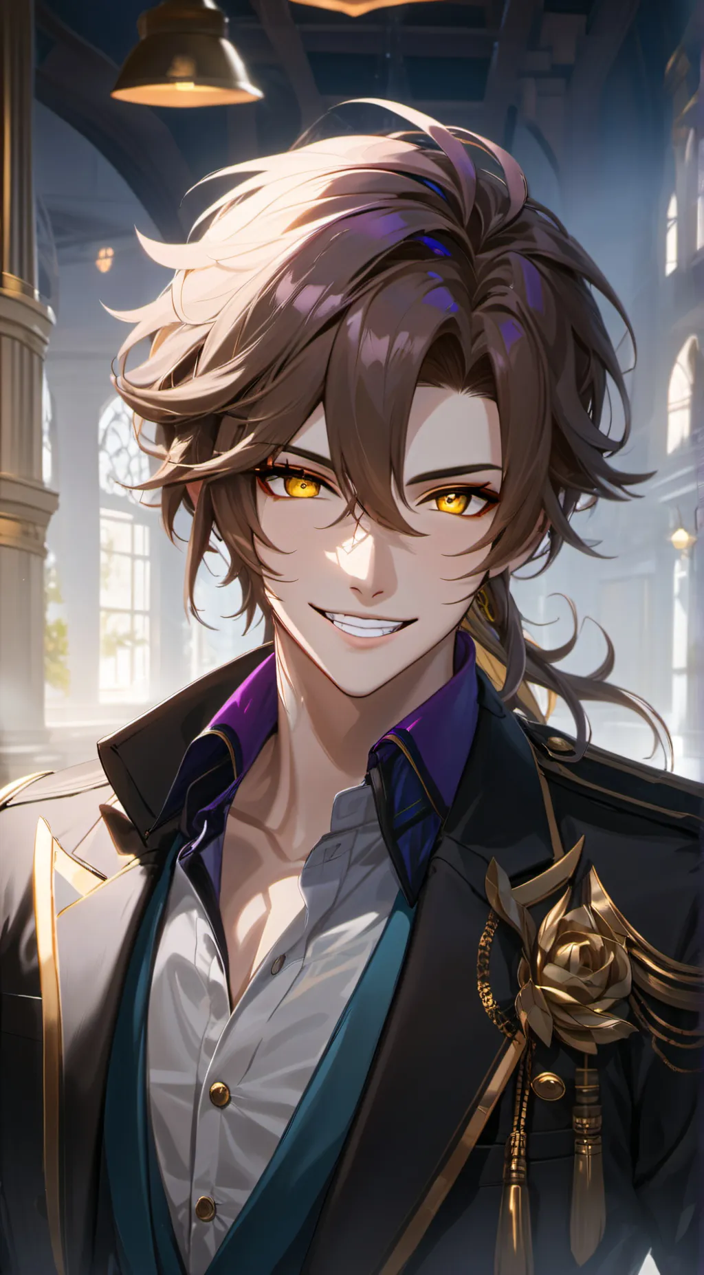 ai character: Christian Myler background