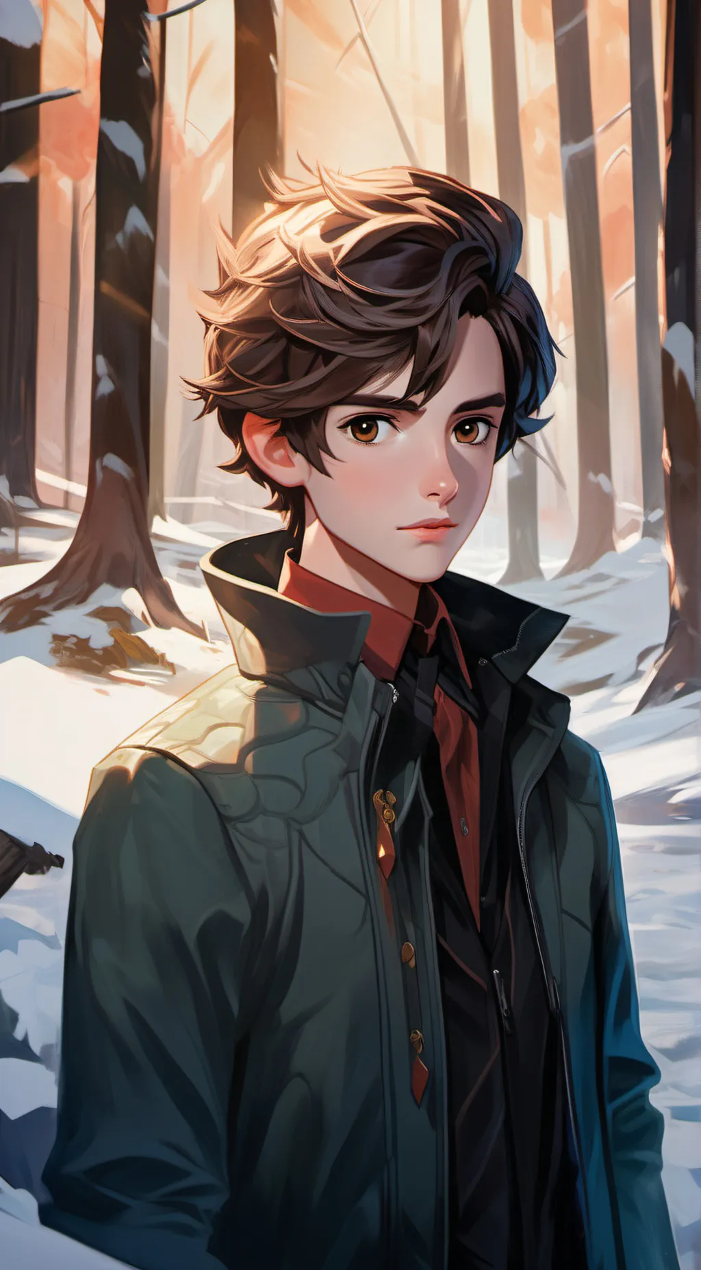 ai character: The Adam project background