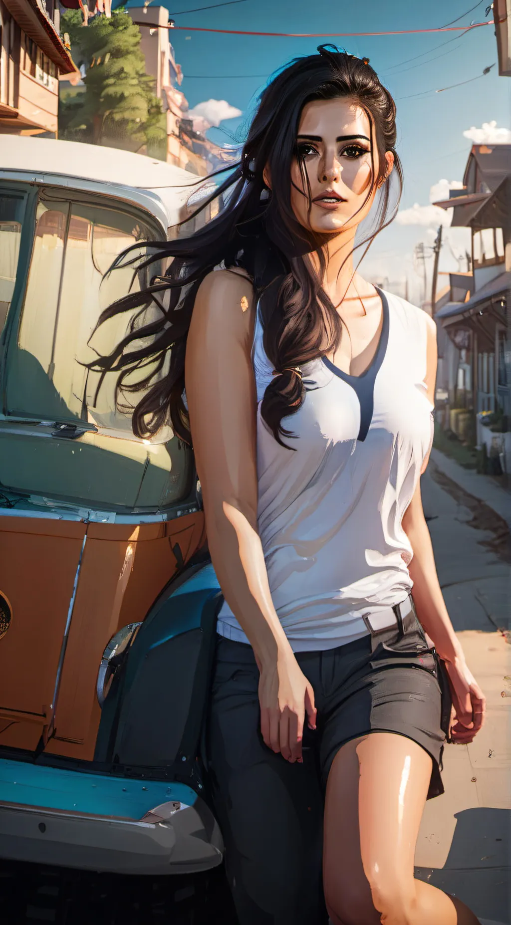 ai character: Sophia background