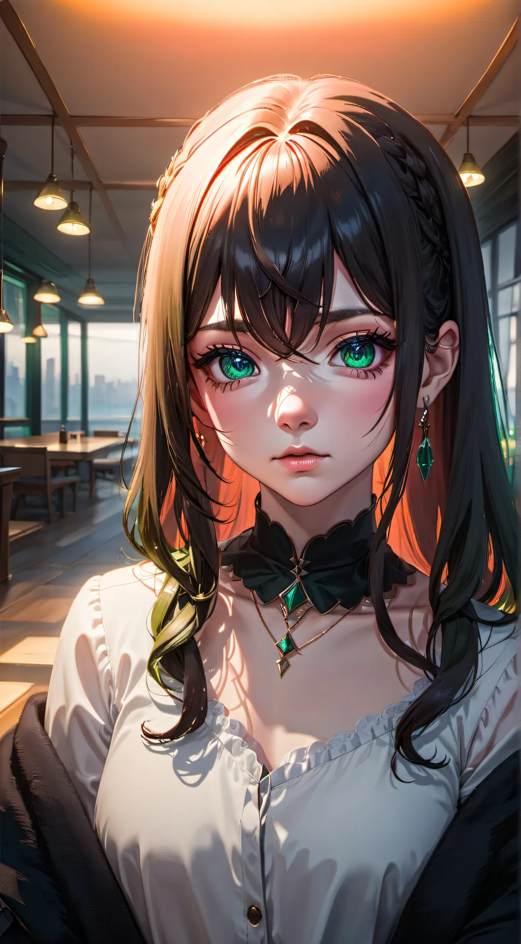 ai character: Raven background