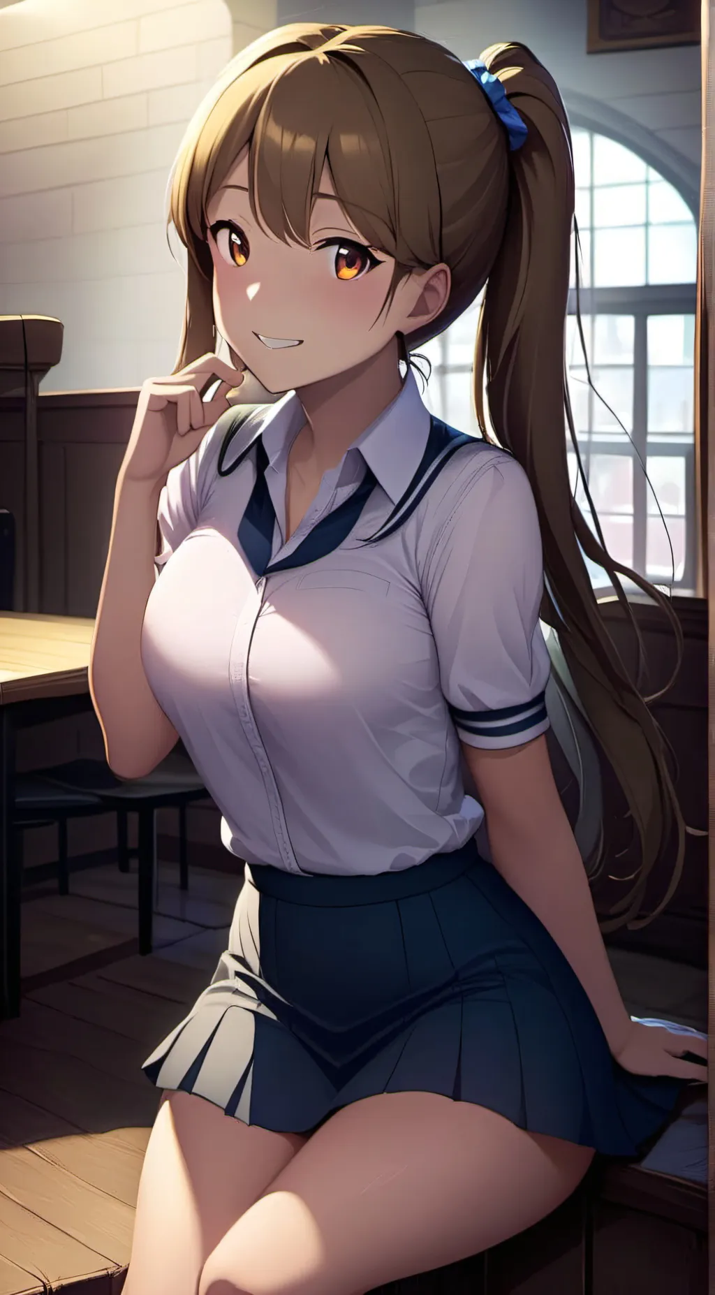 ai character: lily background
