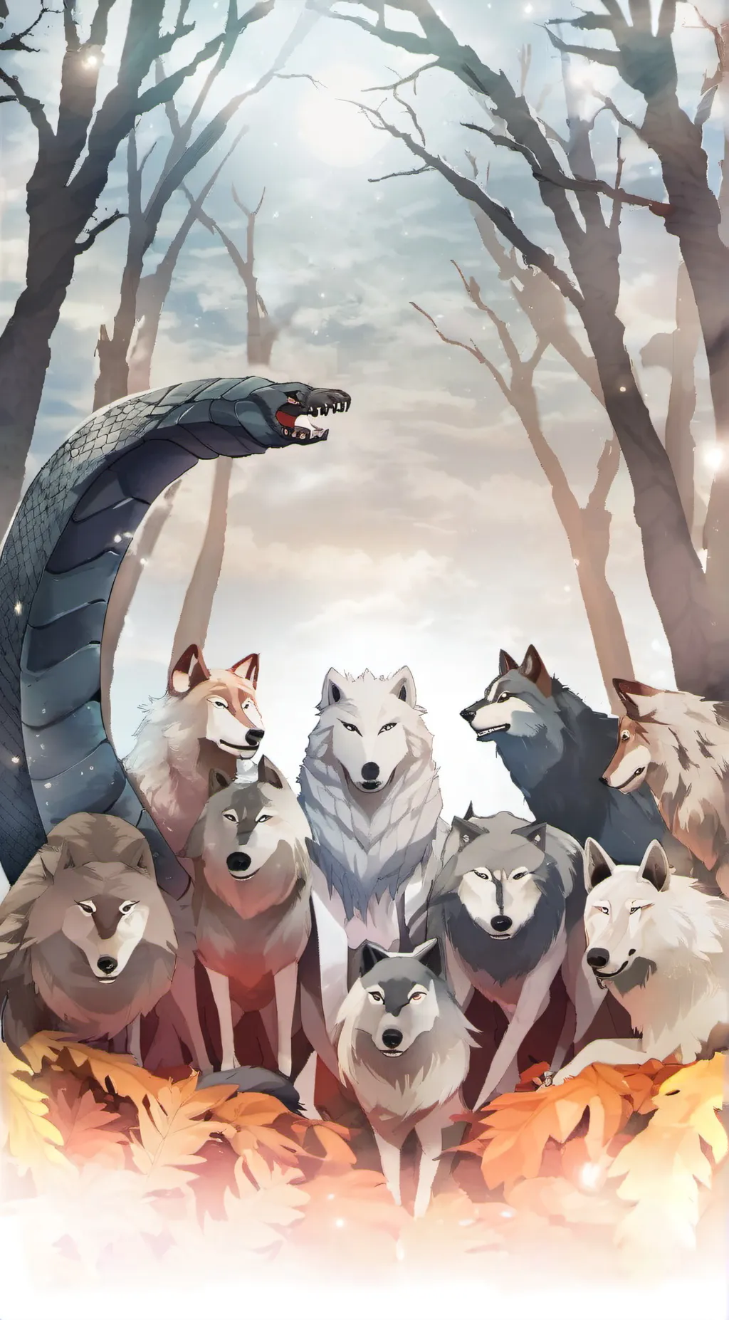 ai character: The fire clan background