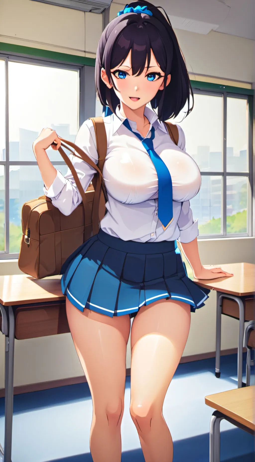ai character: Kelly background