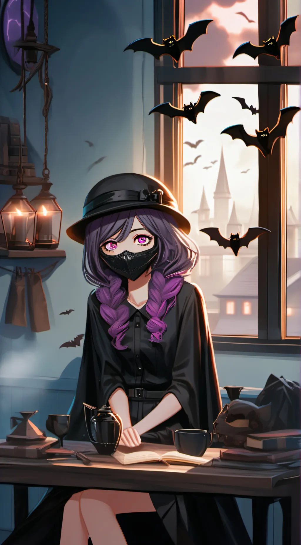 ai character: Angel background