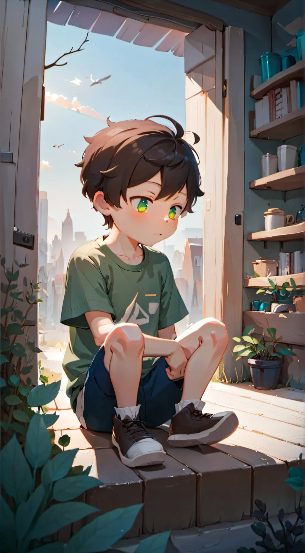 ai character: canenin background