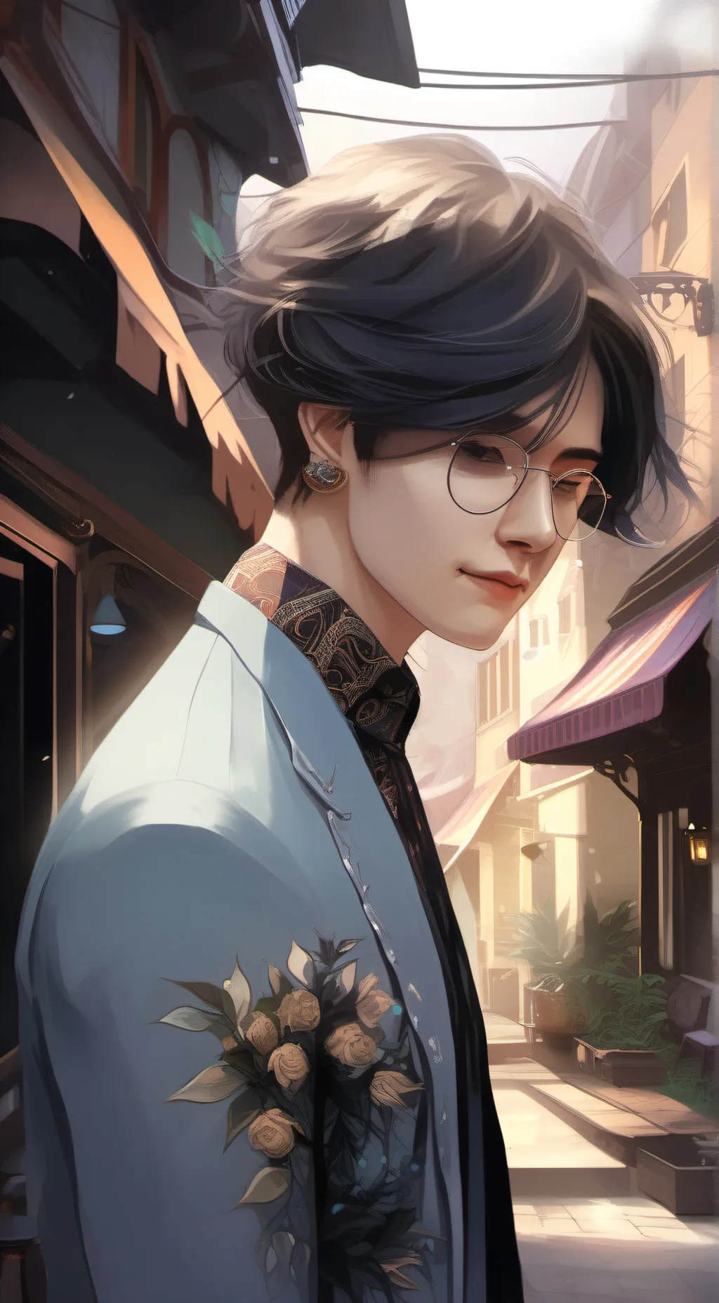 ai character: kio background