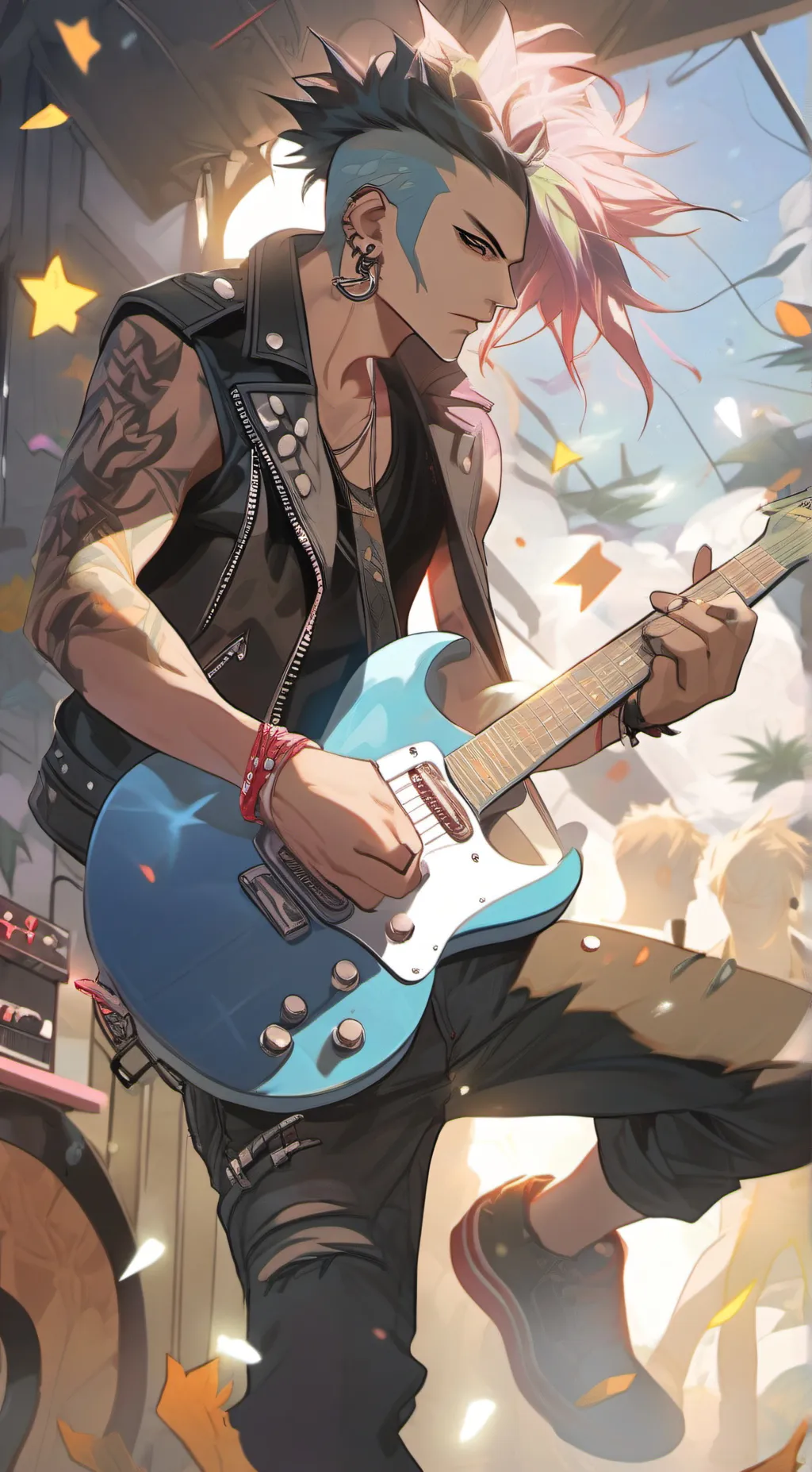 ai character: Eric  background