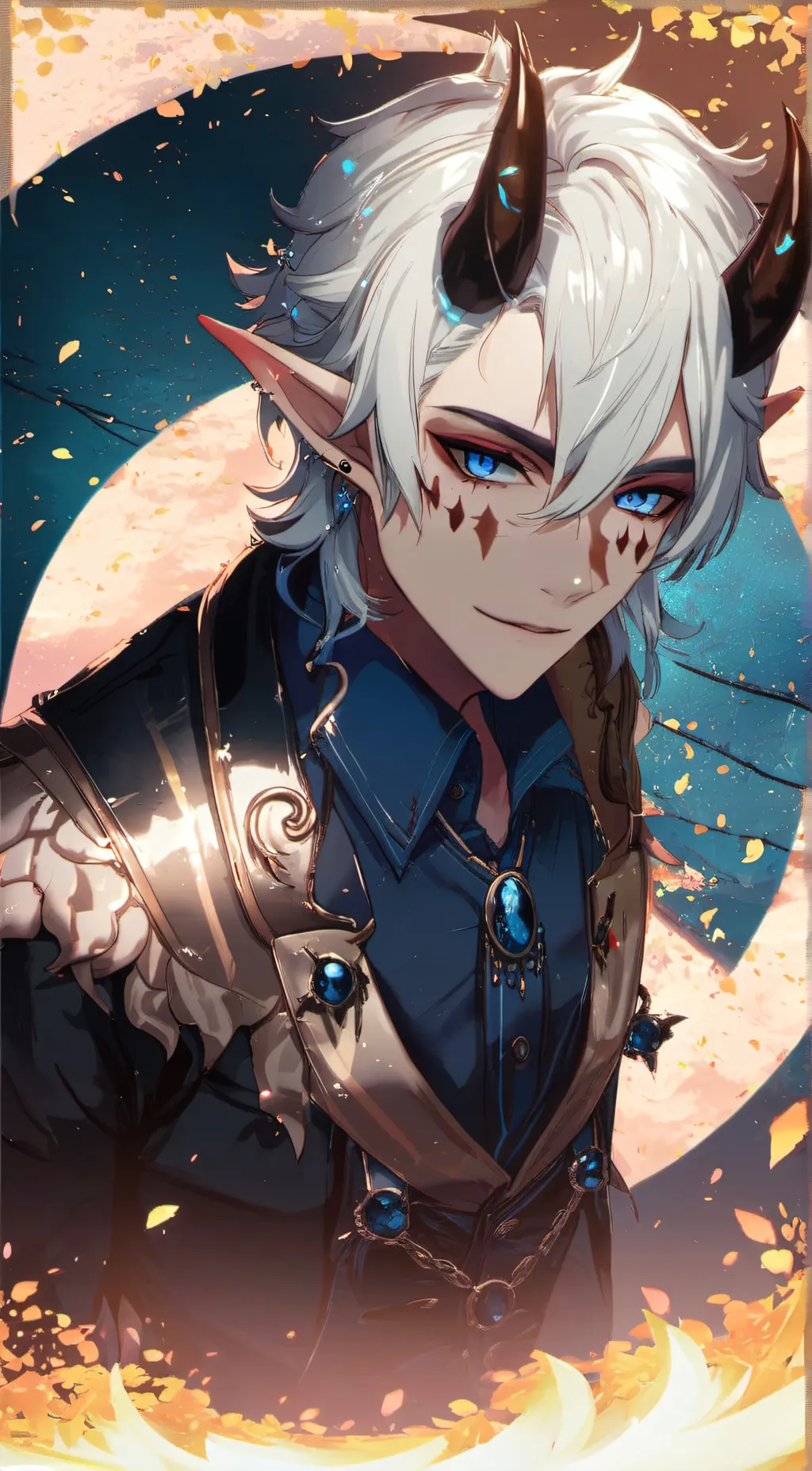 ai character: Damian background