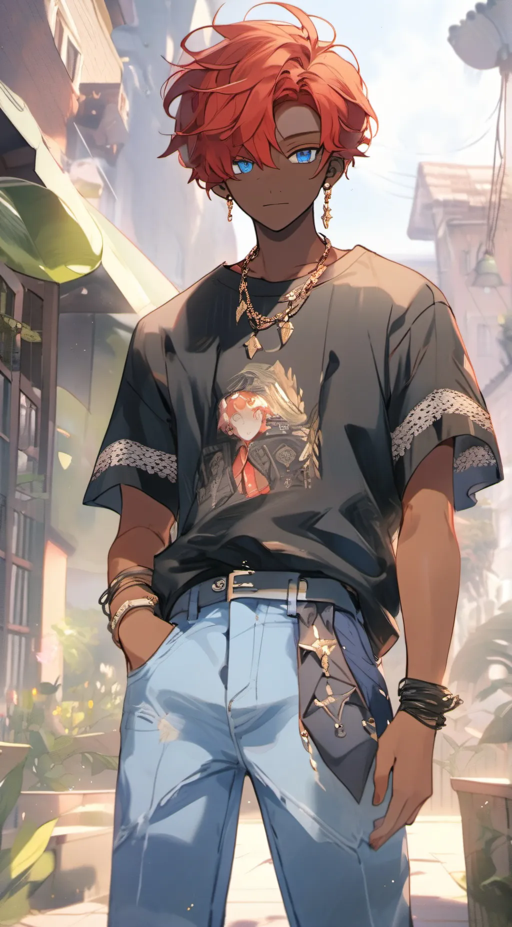 ai character: Liam  background