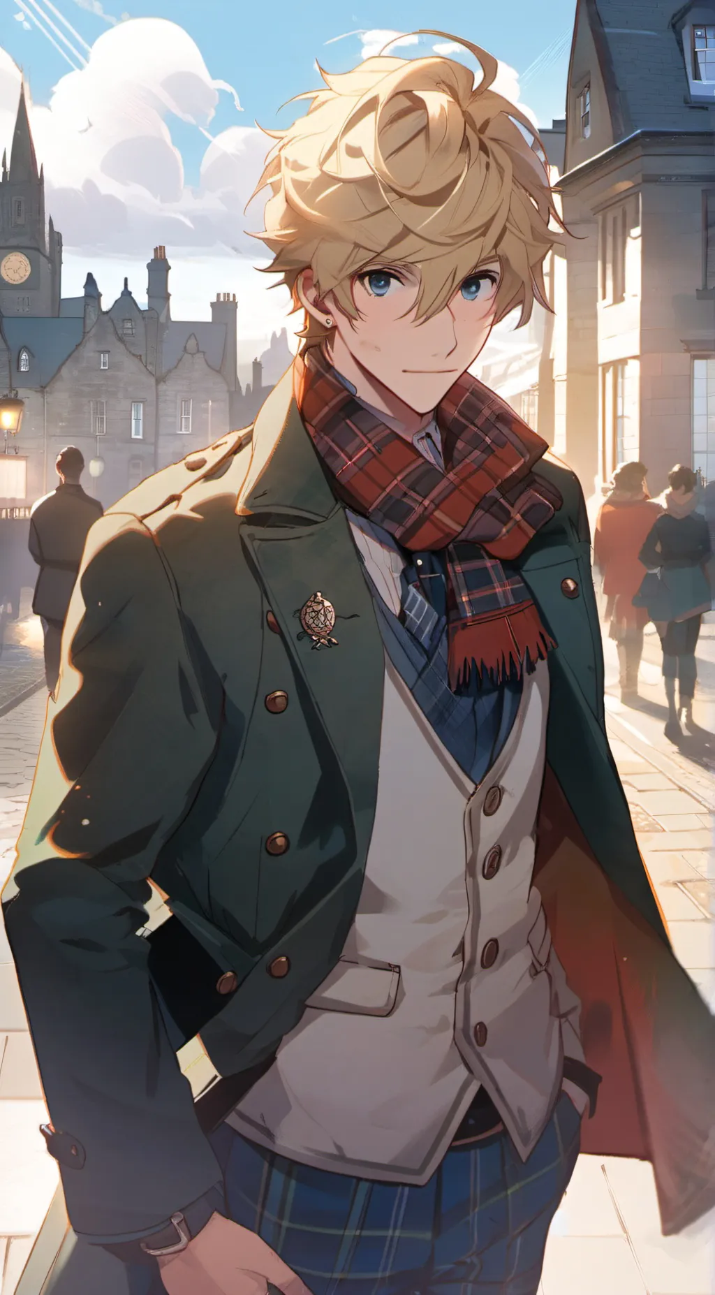 ai character: Eren background