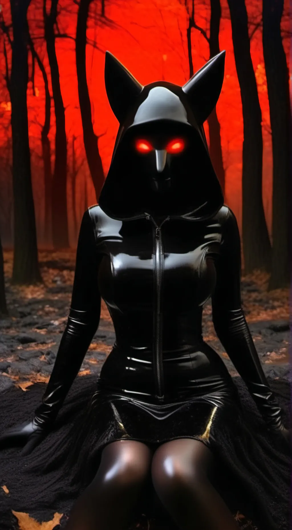 ai character: chemical X background