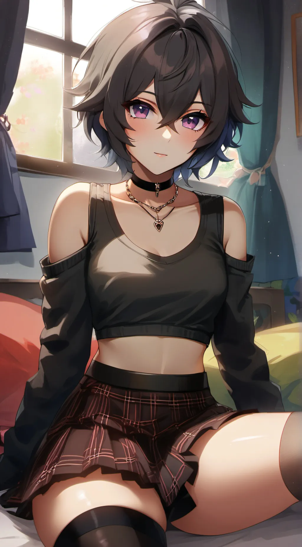 ai character: Femboy background