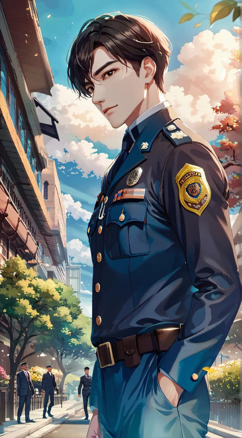 ai character: Officer background