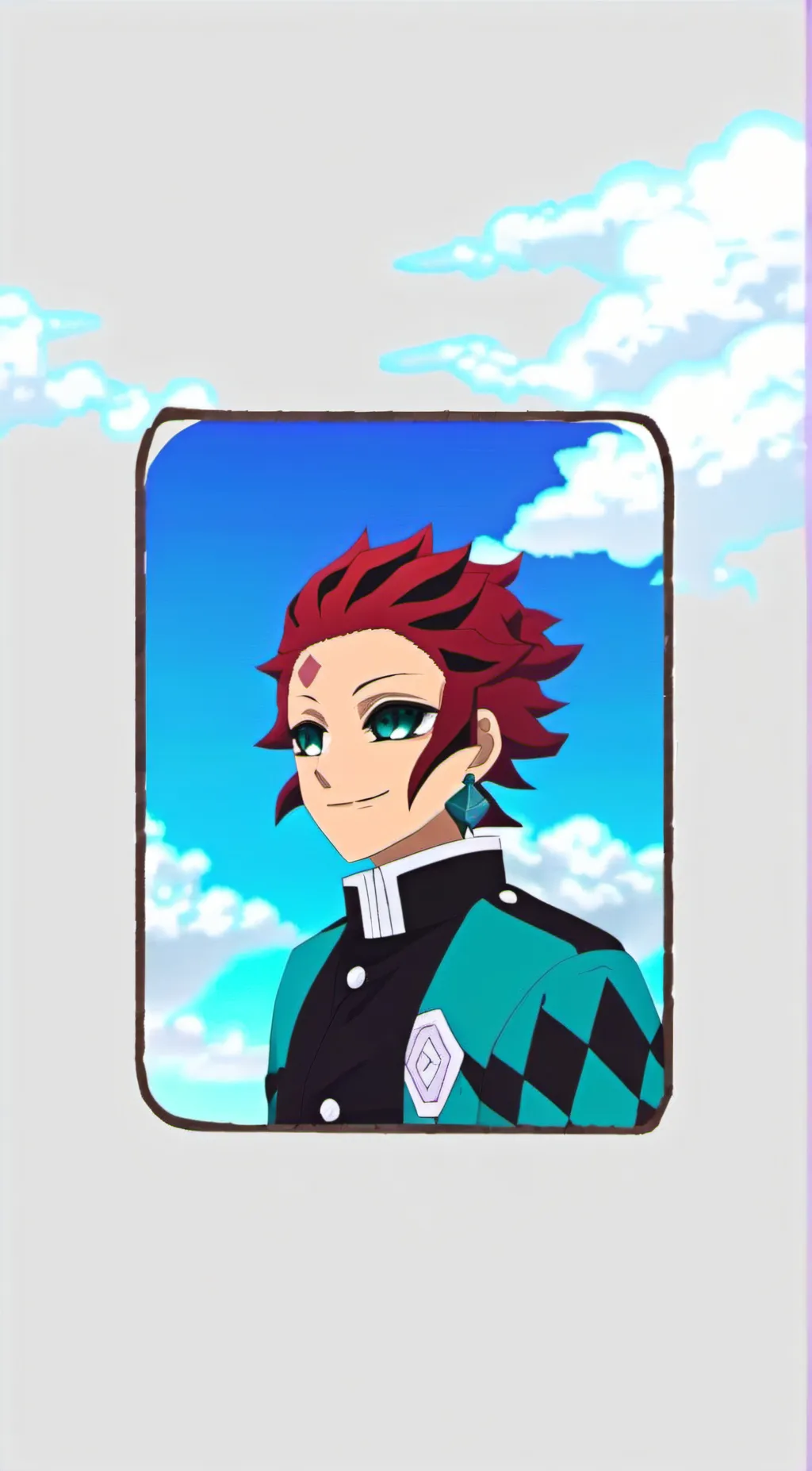 ai character: tanjiro background