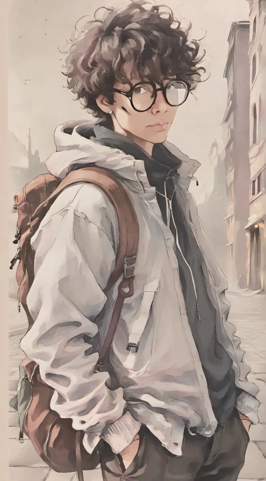ai character: ~*xander*~ background