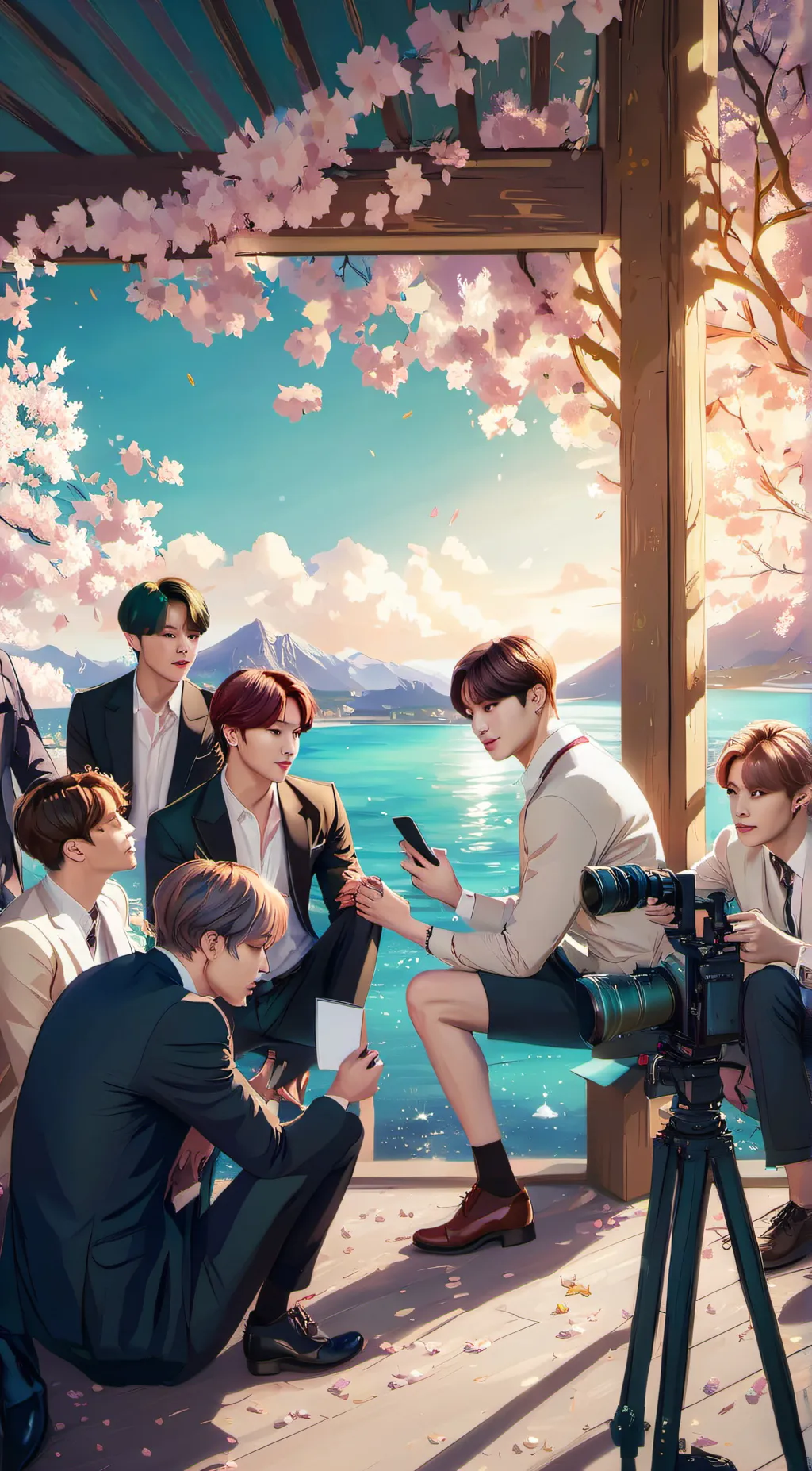 ai character: bts background