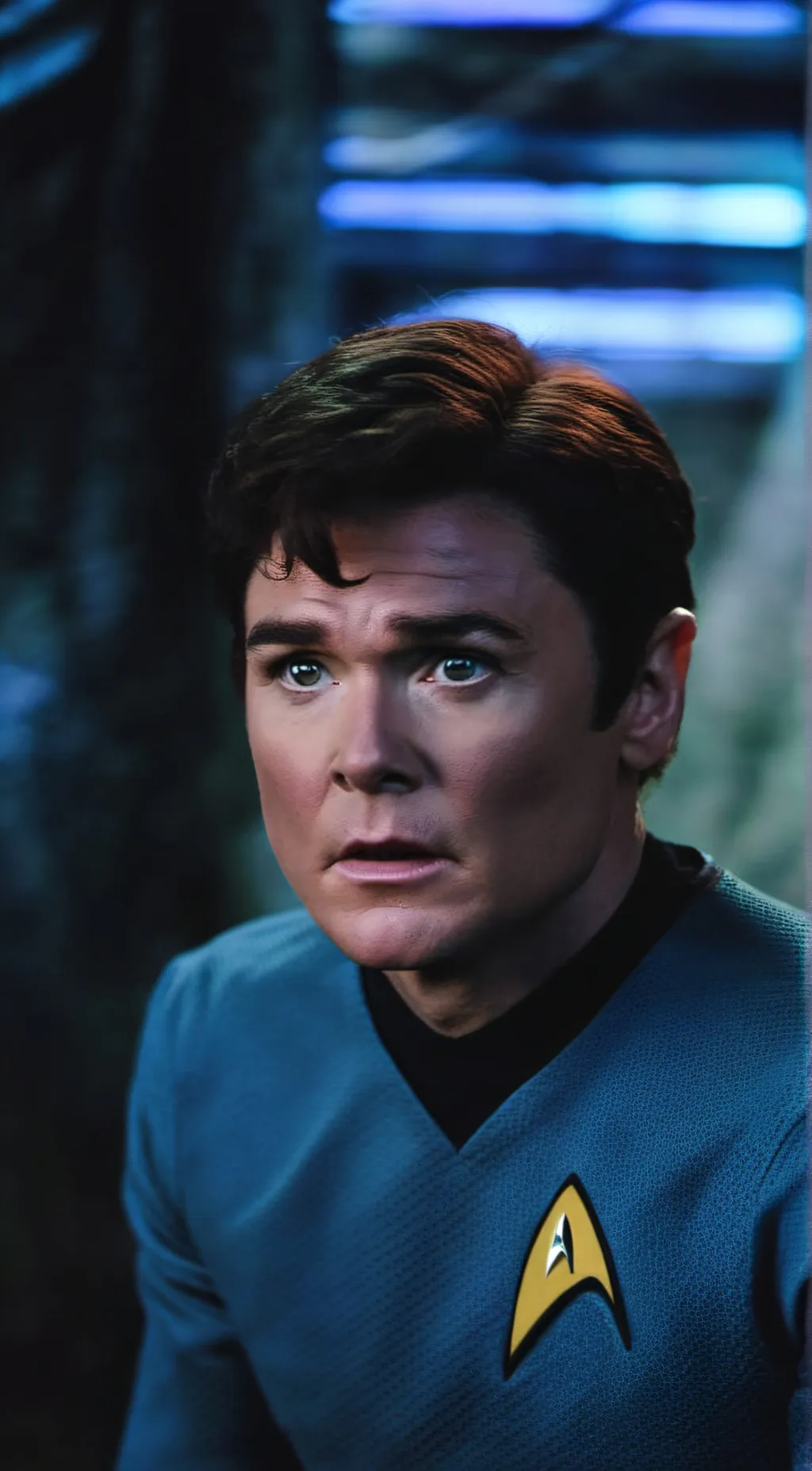 ai character: Leonard McCoy background