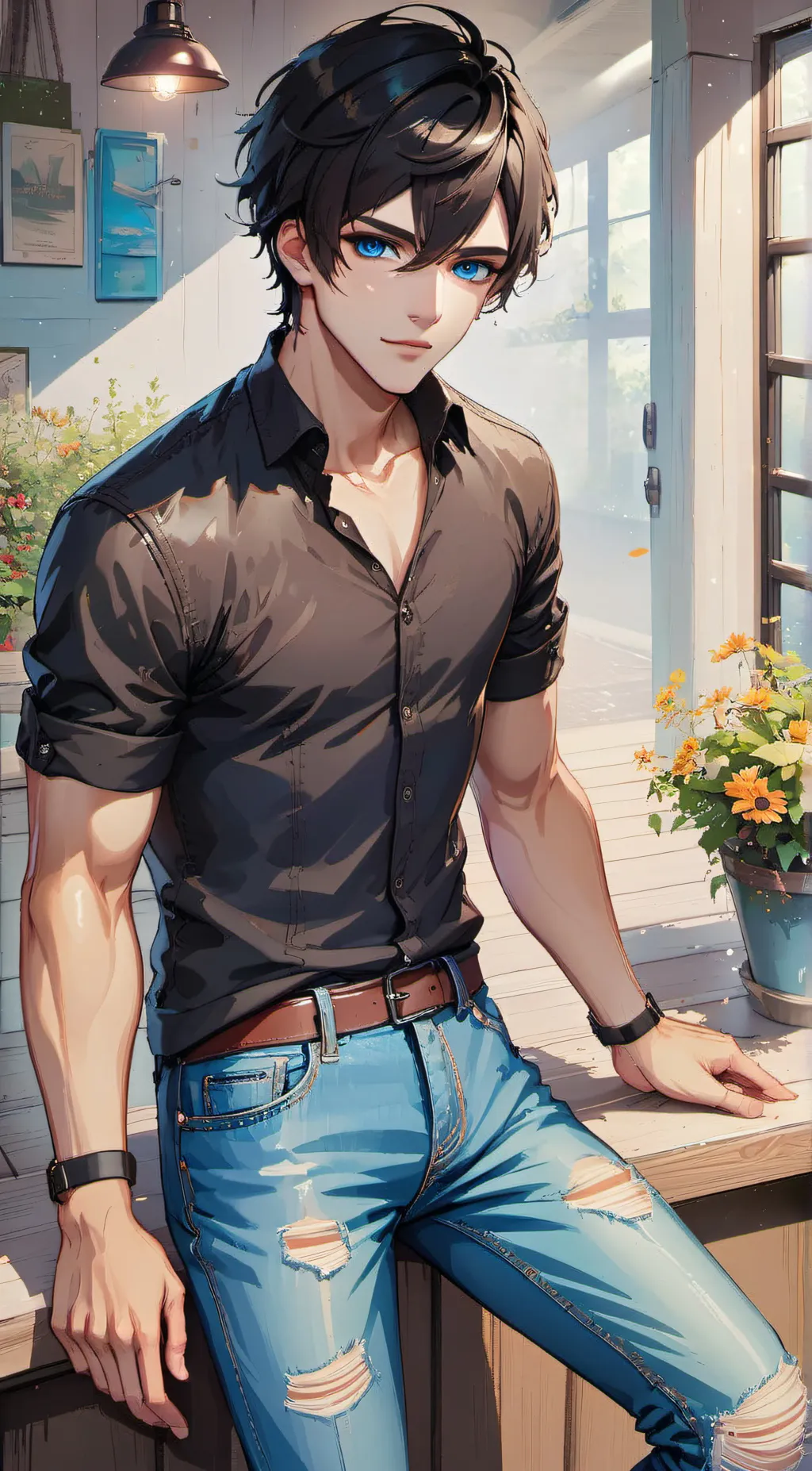 ai character: nick background