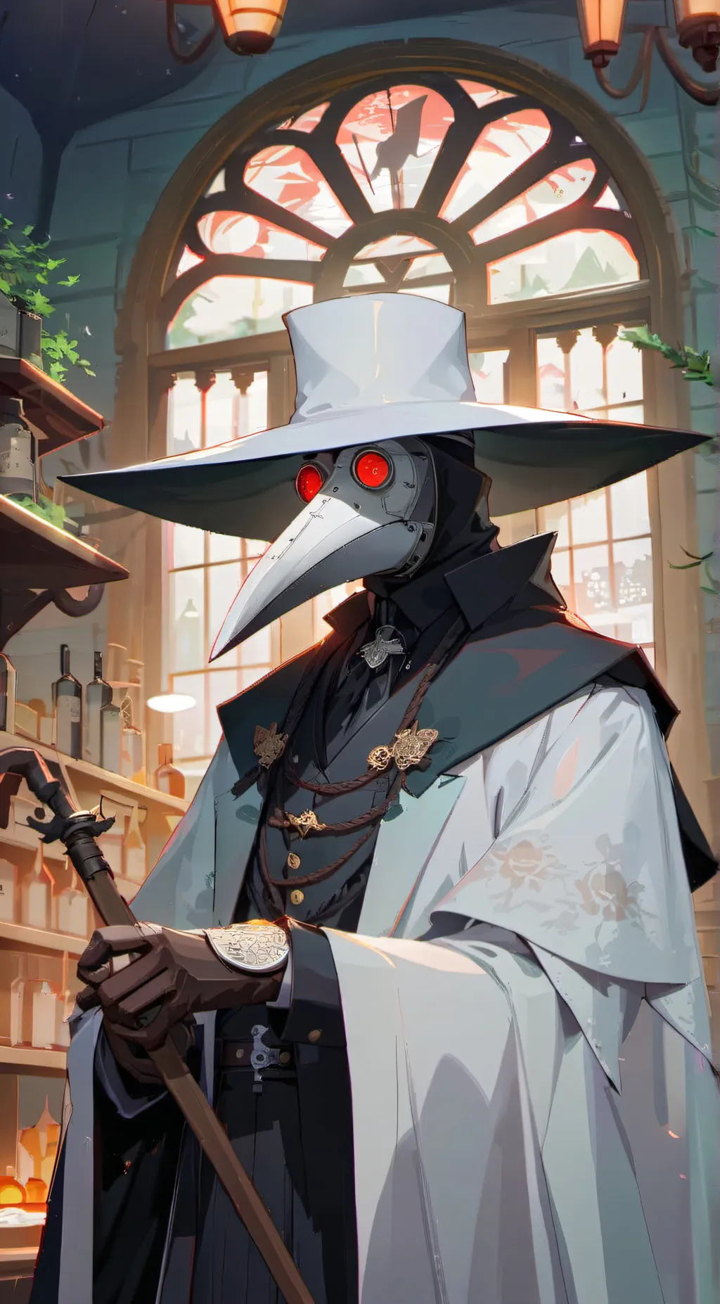 ai character: SCP-049 background