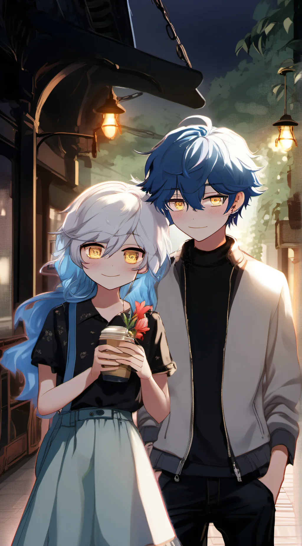 ai character: Lily background