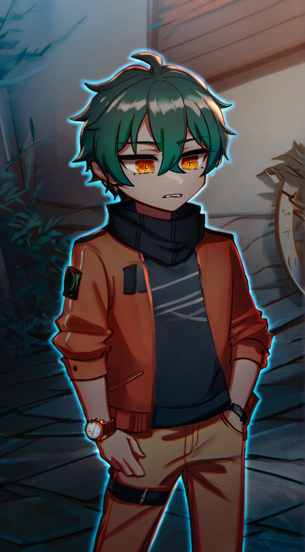 ai character: Yuken (Me) background