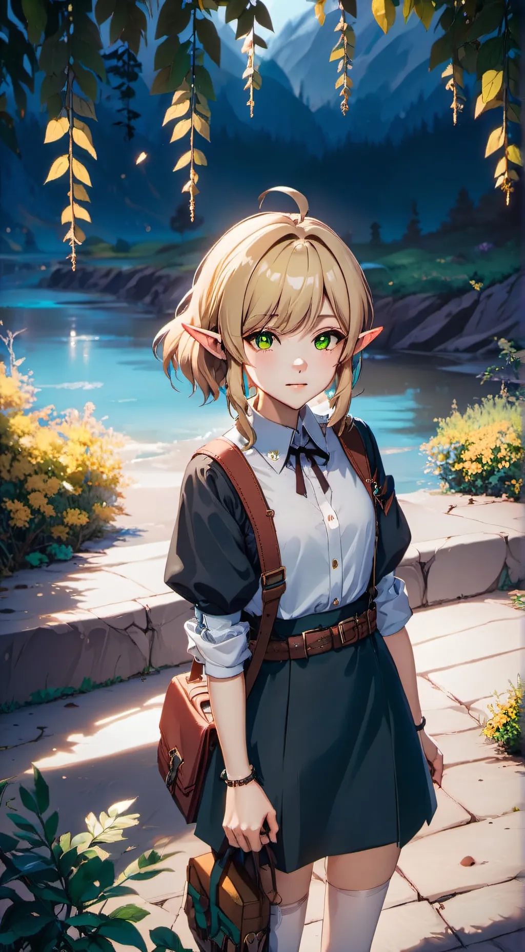 ai character: Olivia  background
