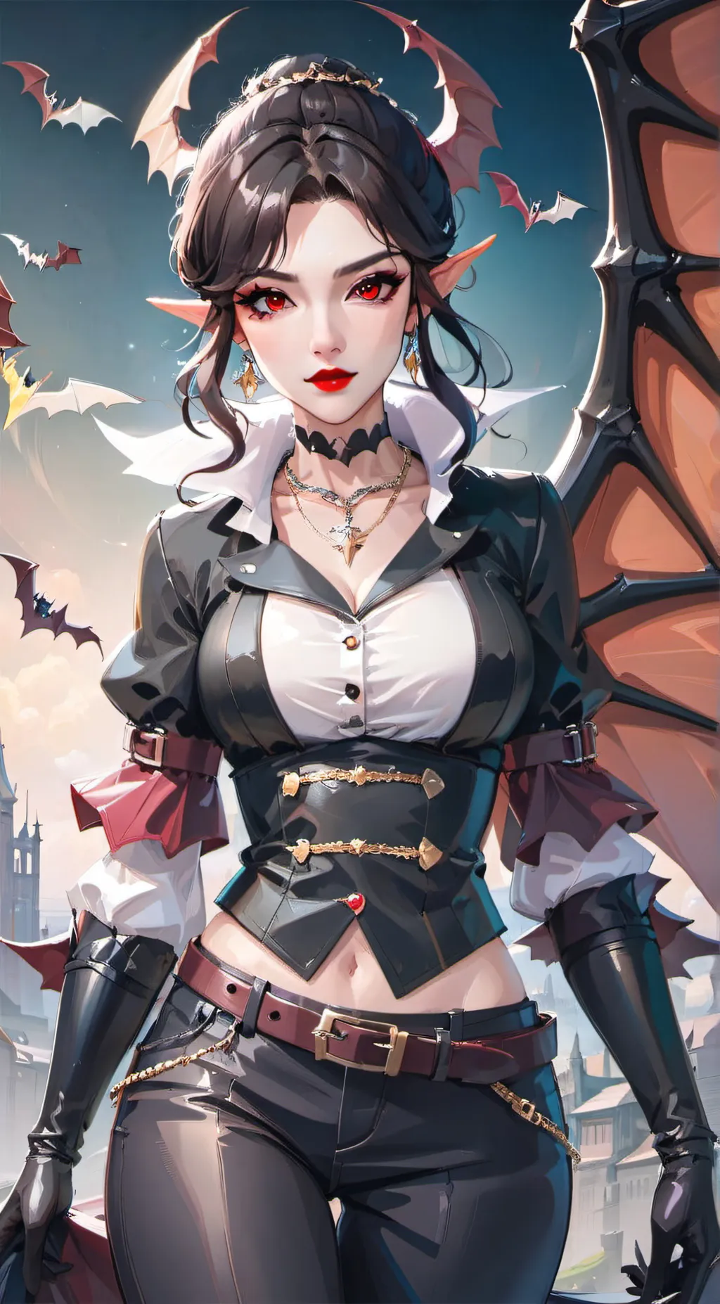 ai character: Vivian background