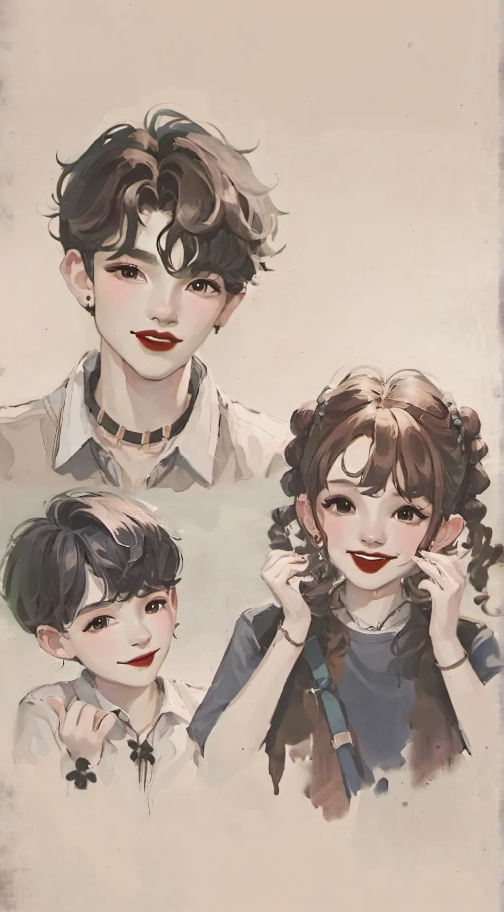 ai character: Nevah and jack background