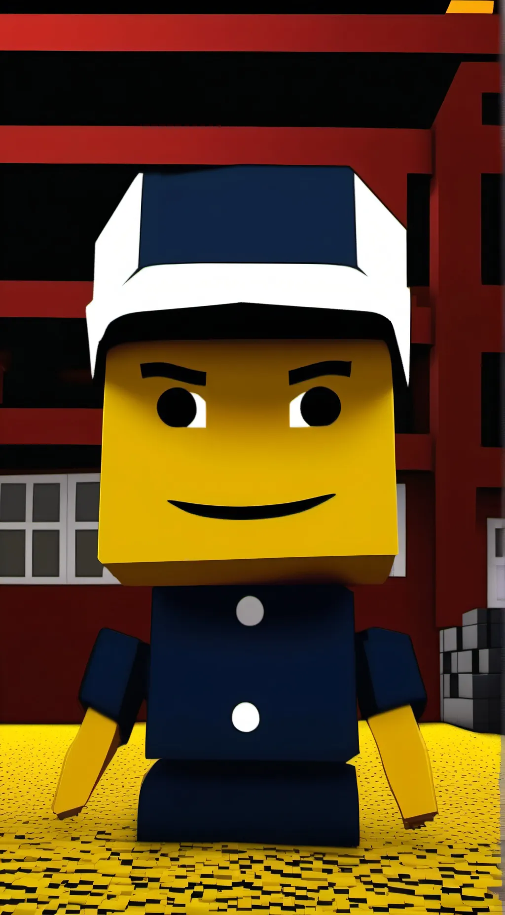 ai character: Mr. roblox background