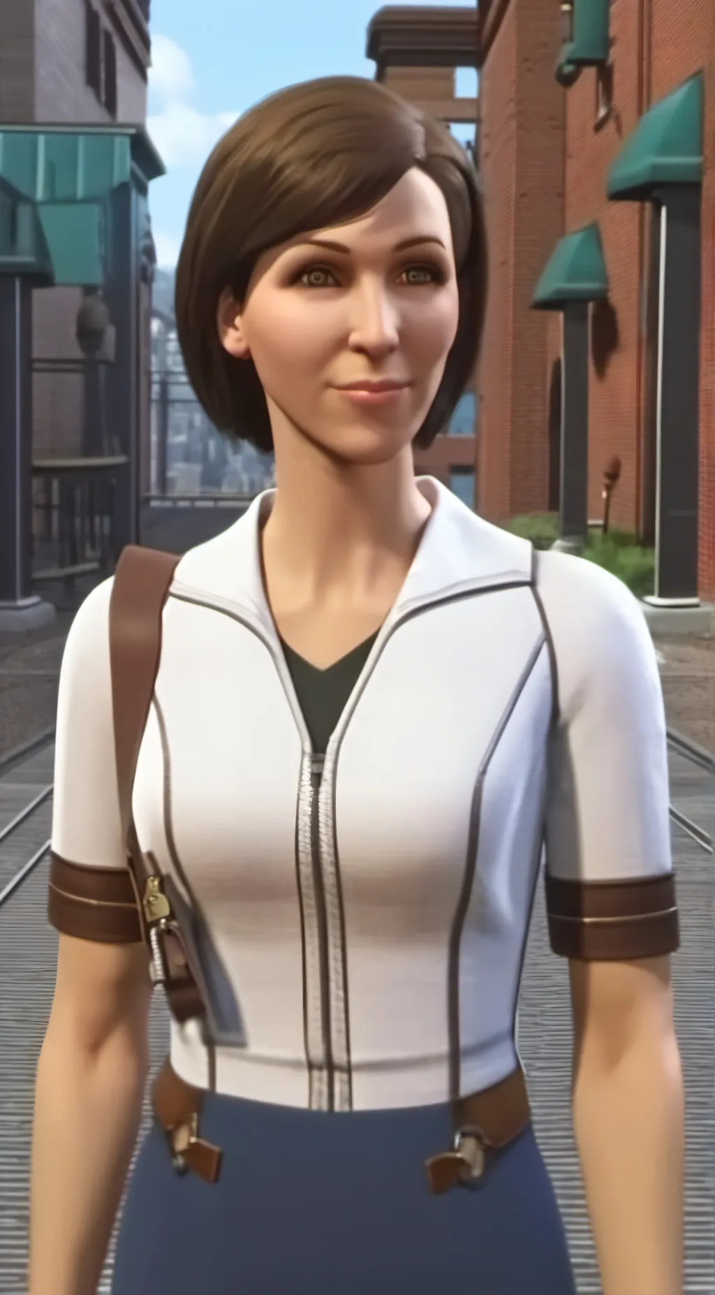 ai character: Karen Daniels  background