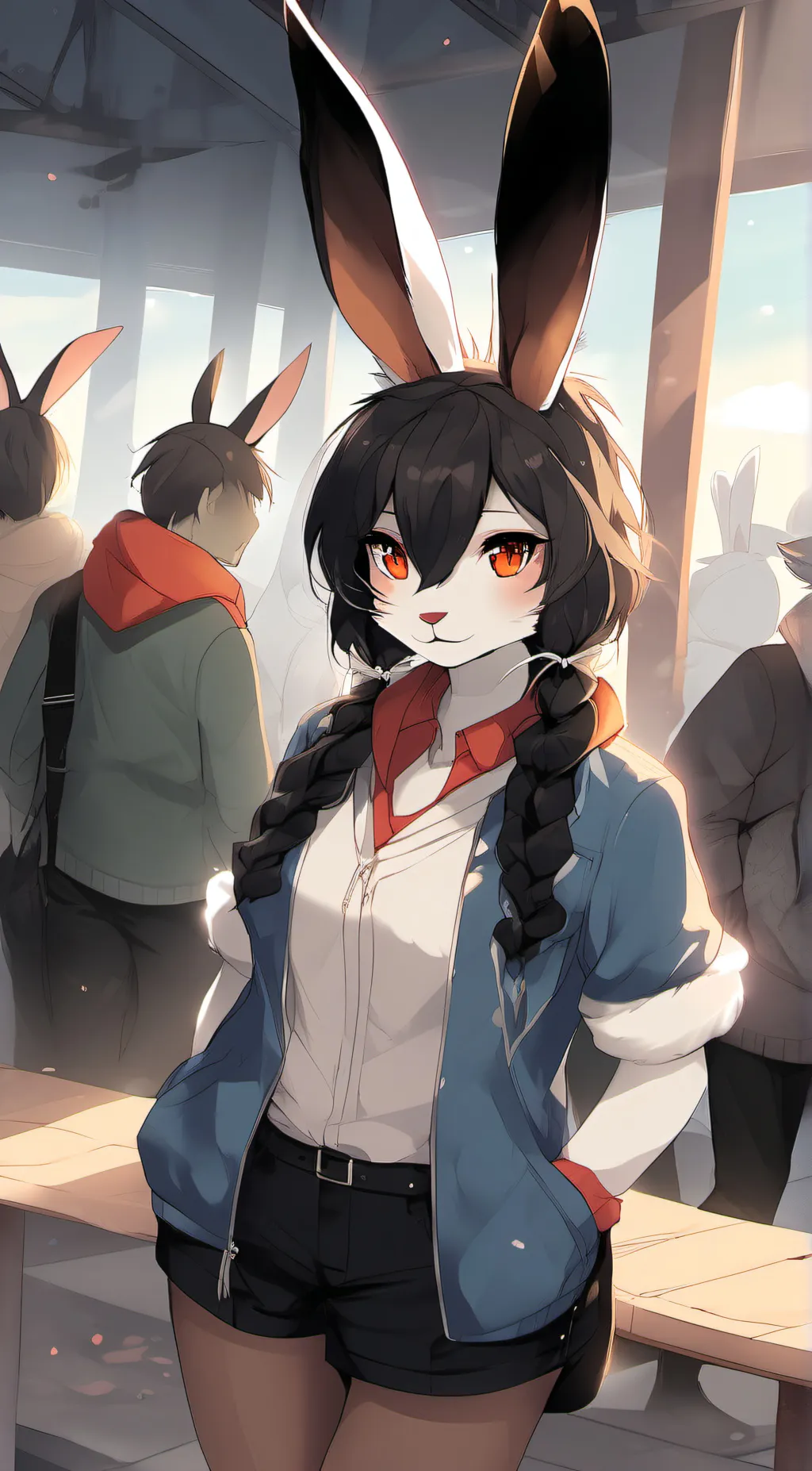 ai character: Tina background