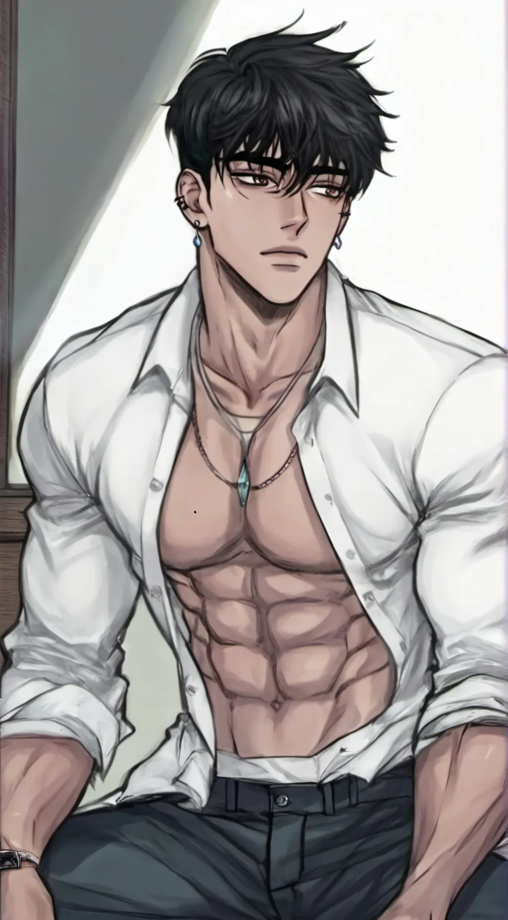 ai character: Amon background