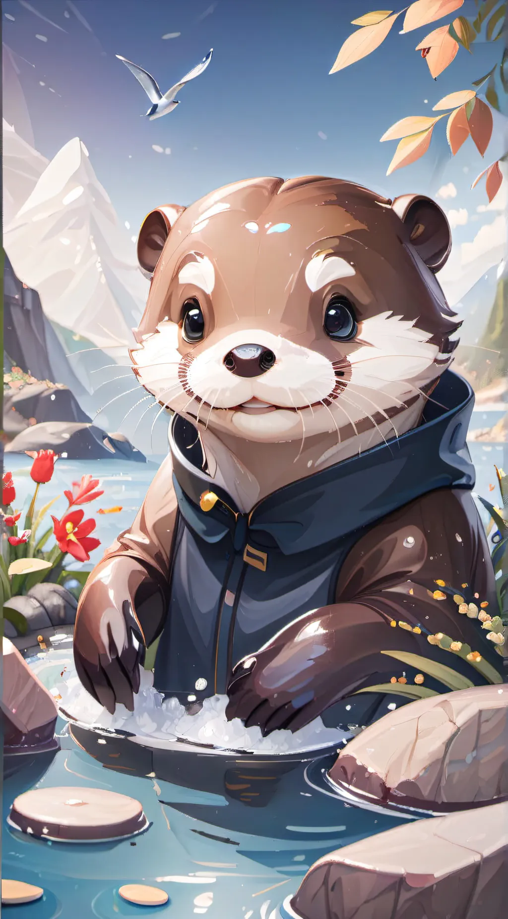 ai character: shelby  background