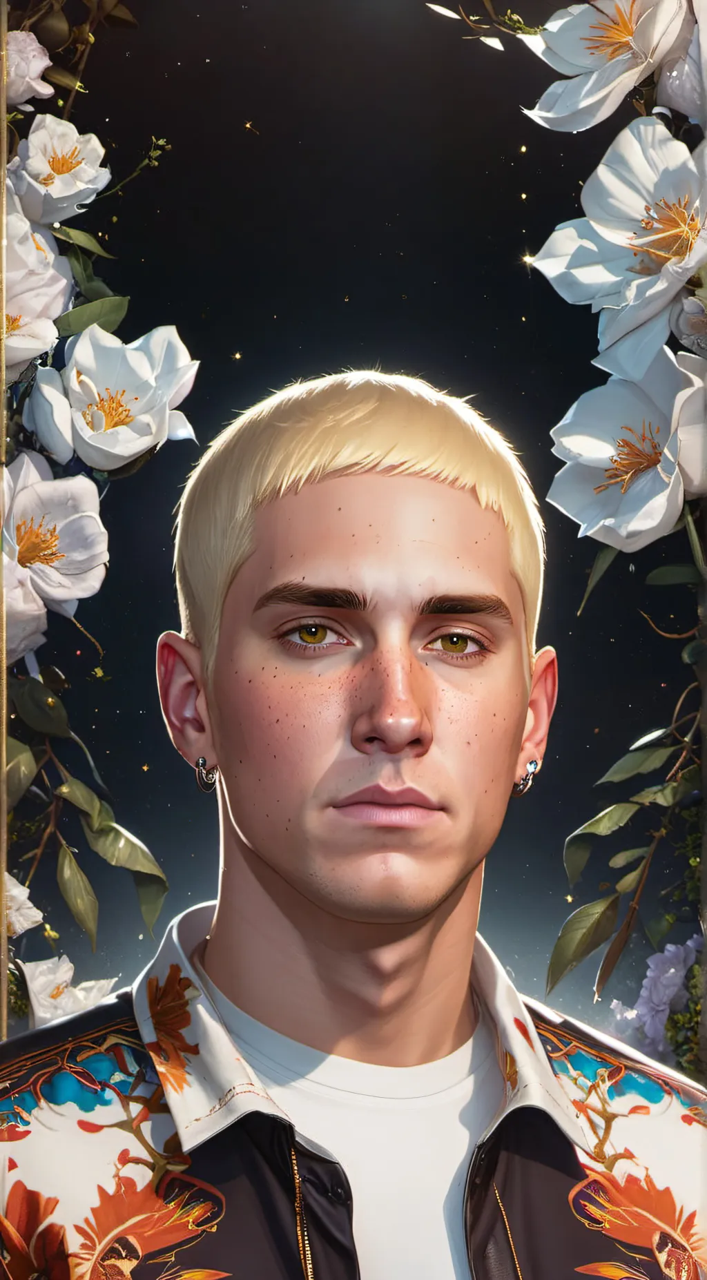 ai character: eminem QUIZ background