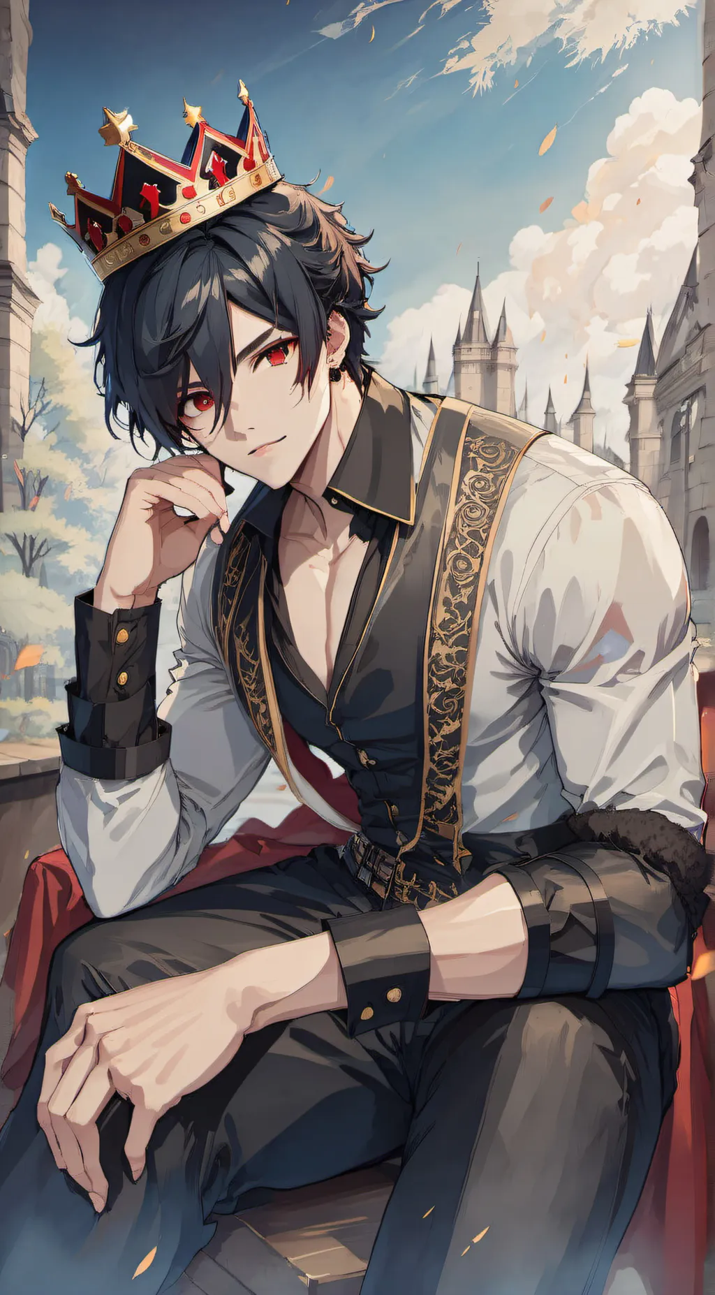 ai character: xander background
