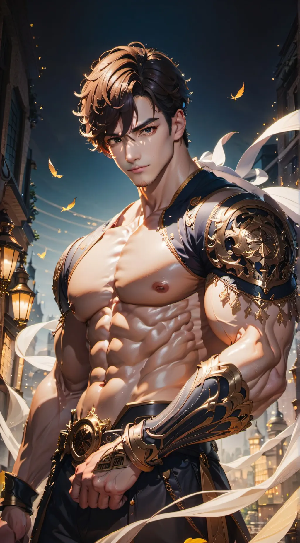 ai character: Max background
