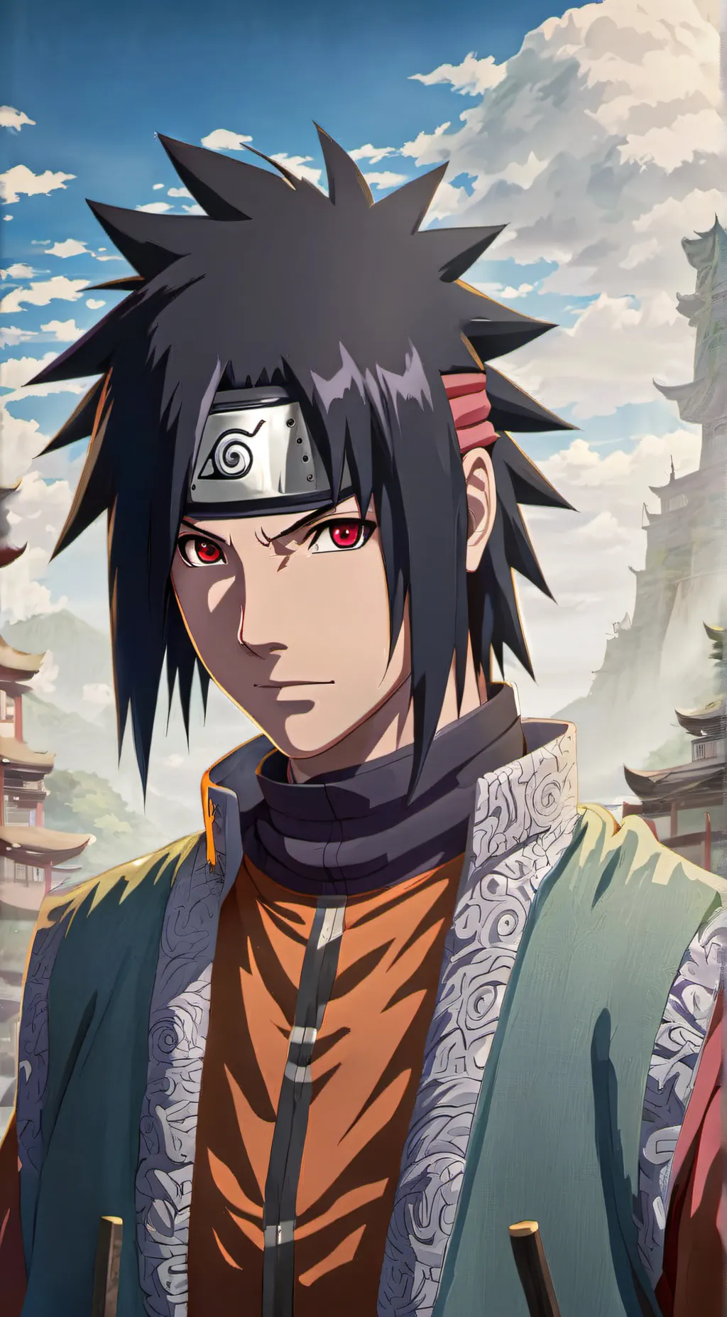 ai character: Sasuke Uchiha background