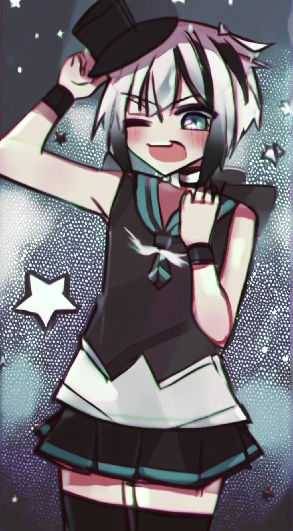 ai character: luna background