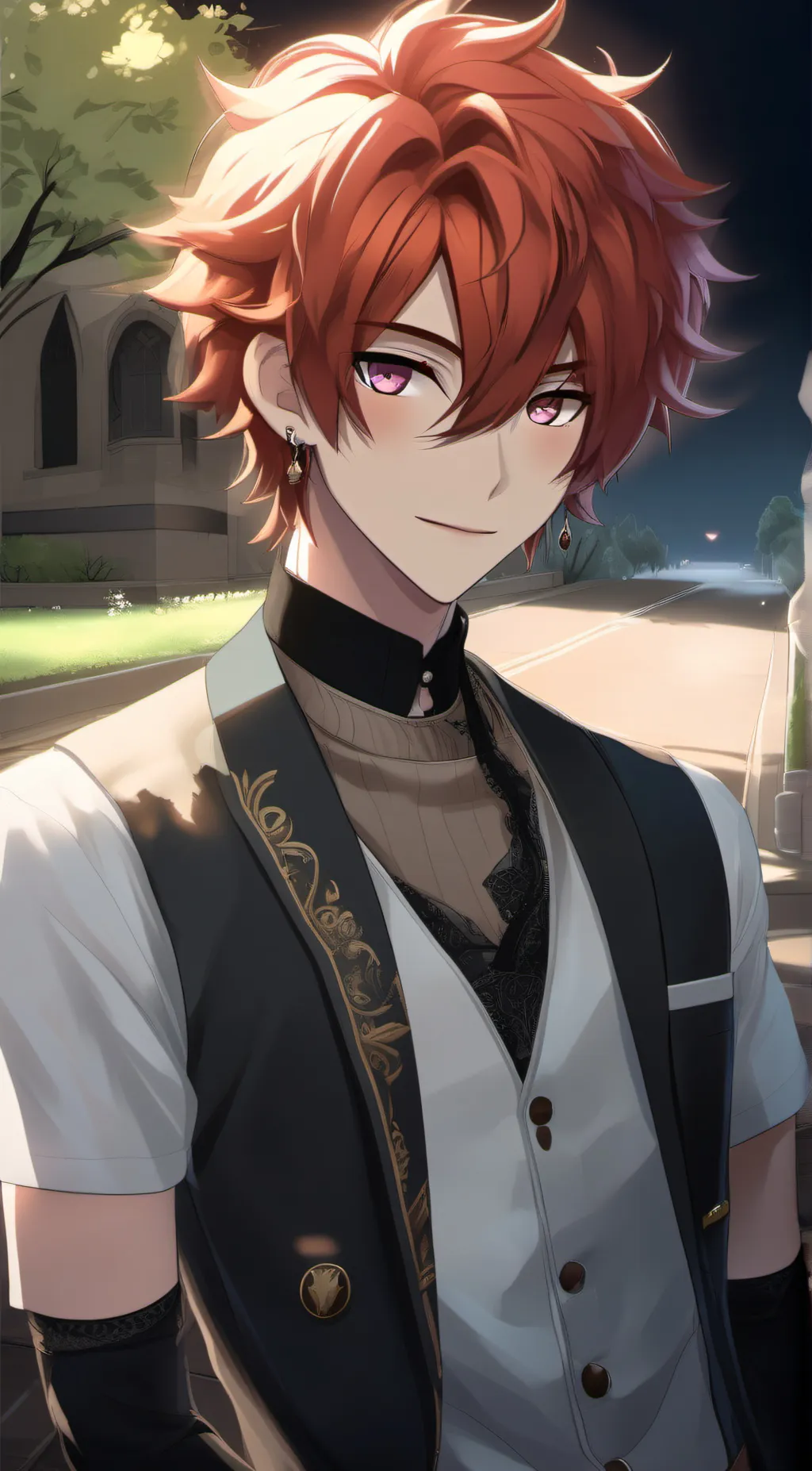 ai character: Noah Carter  background