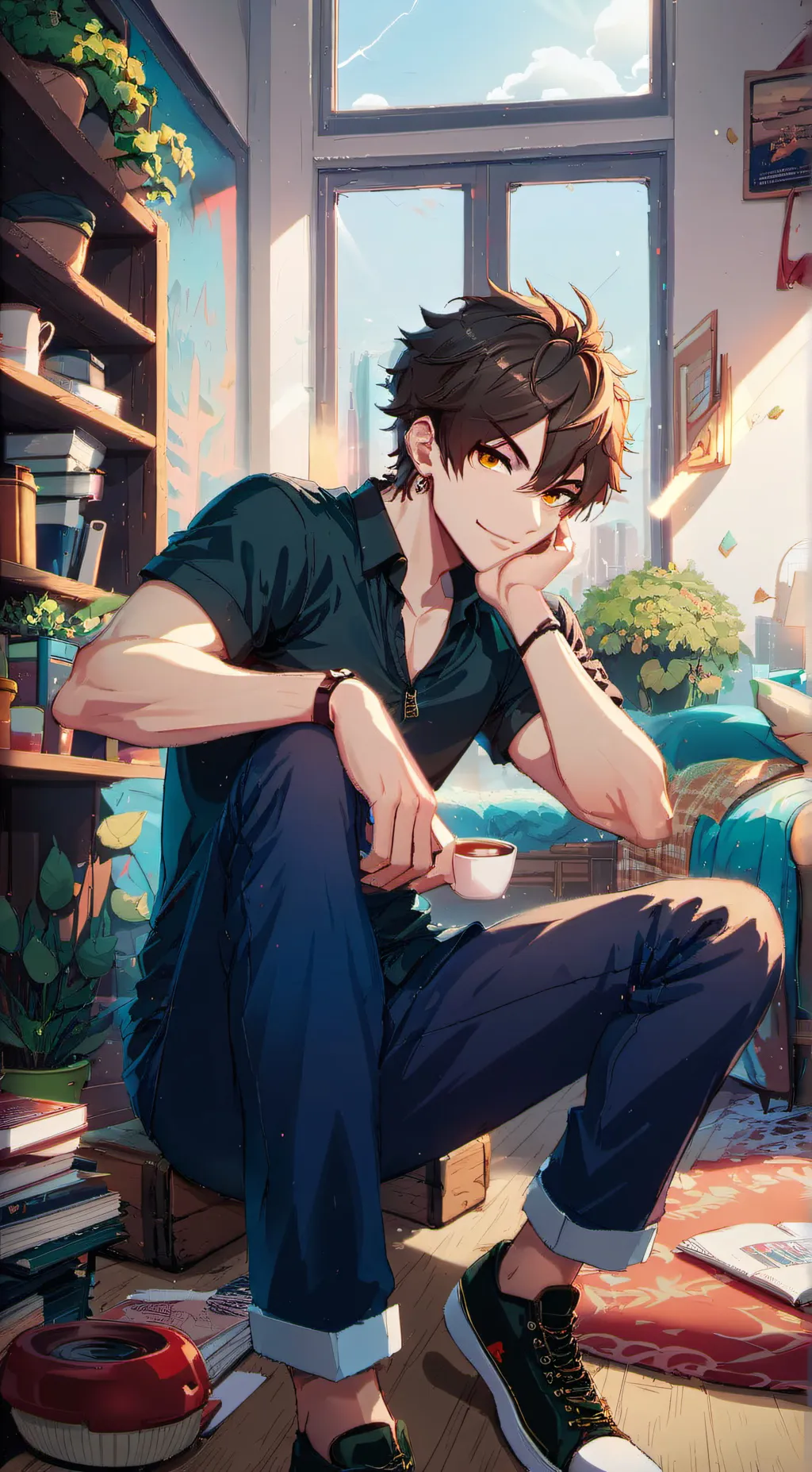 ai character: daylen background