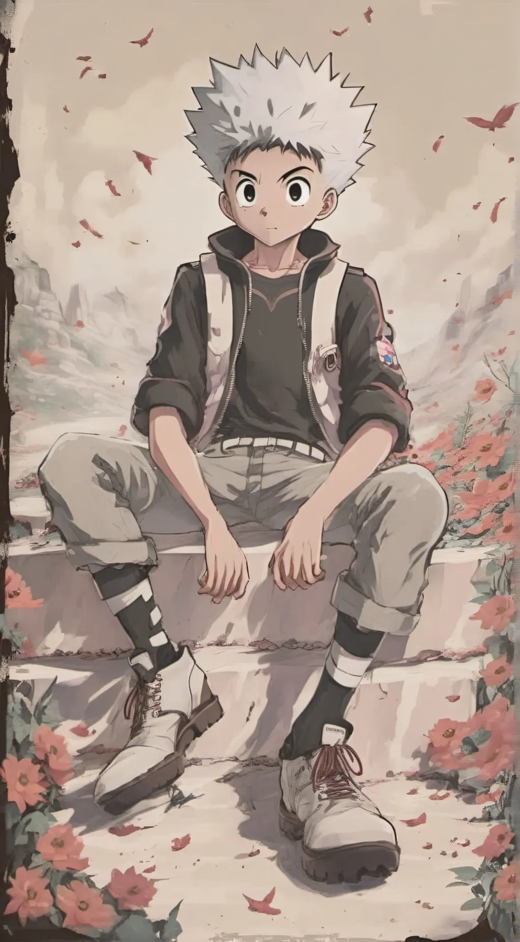 ai character: gon background