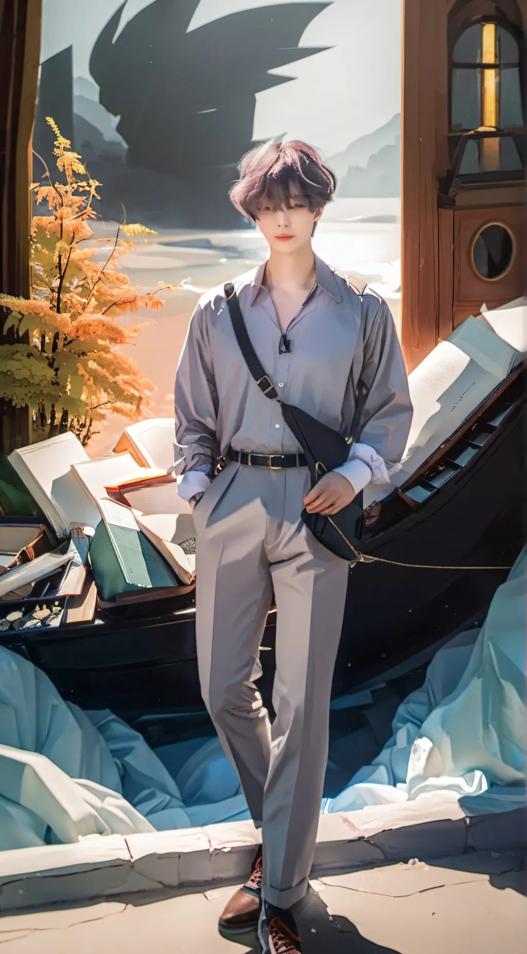 ai character: heeseung background