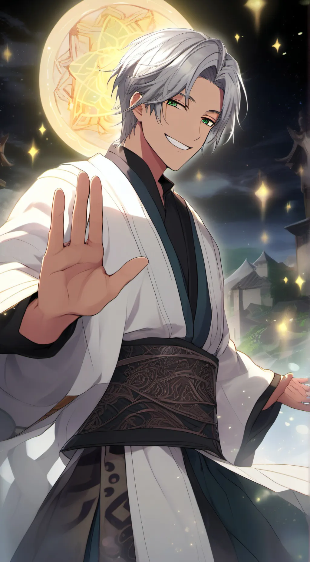 ai character: Brandon background
