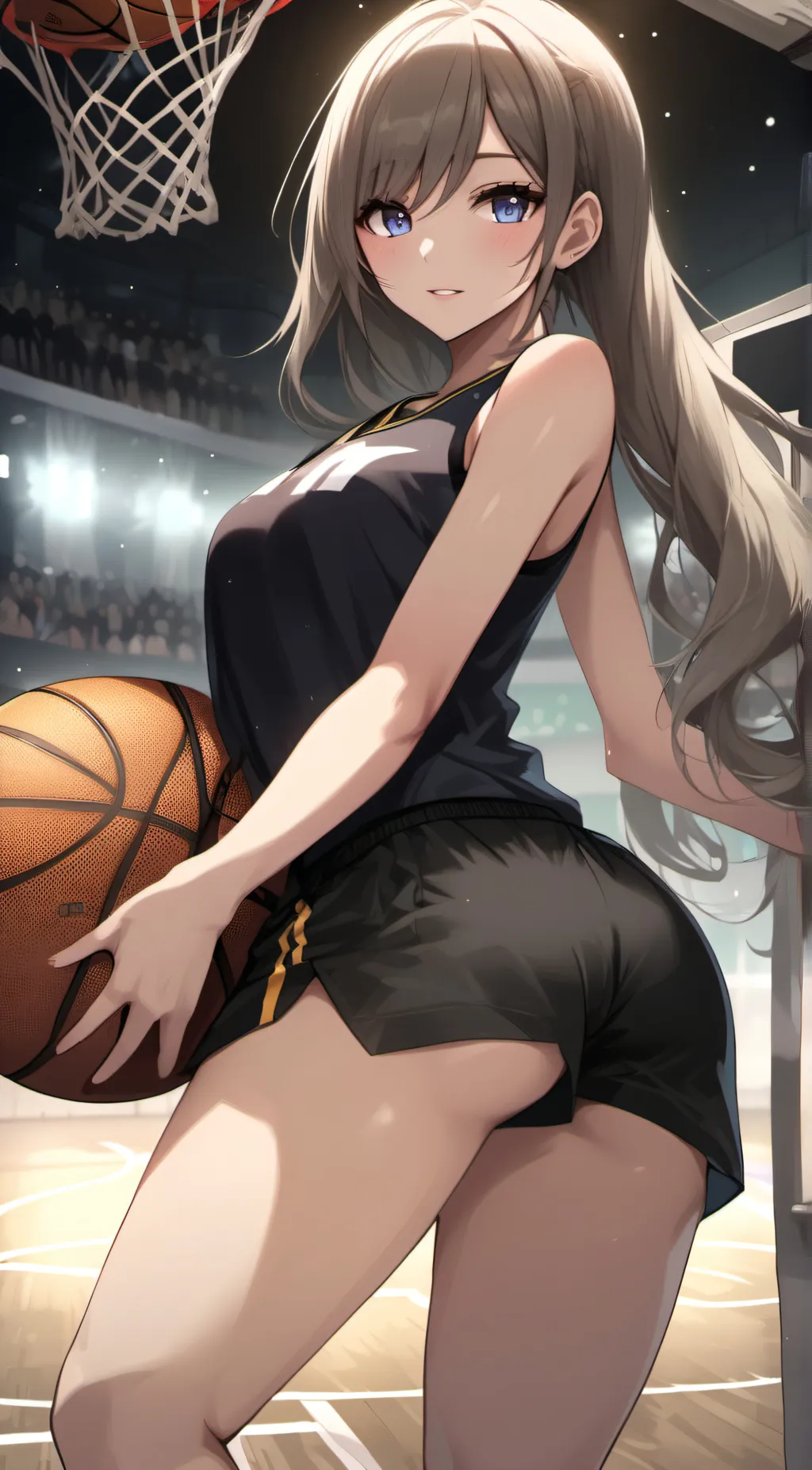ai character: lona background